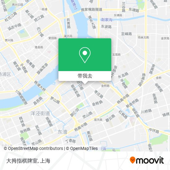 大拇指棋牌室地图
