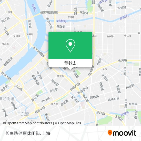 长岛路健康休闲街地图