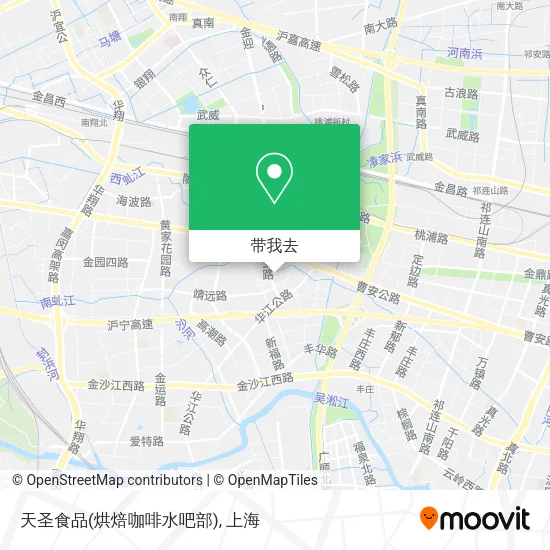 天圣食品(烘焙咖啡水吧部)地图