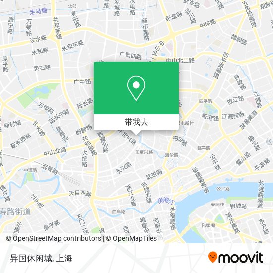 异国休闲城地图