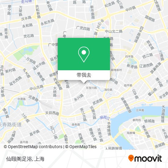 仙颐阁足浴地图