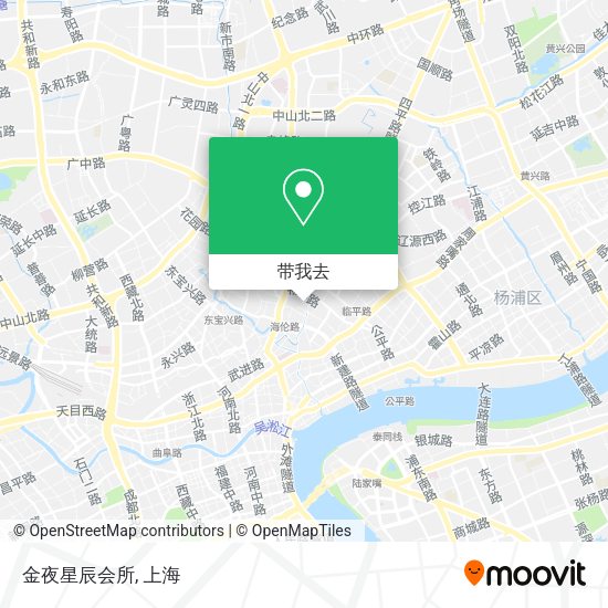 金夜星辰会所地图