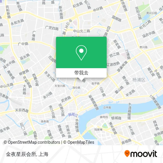 金夜星辰会所地图