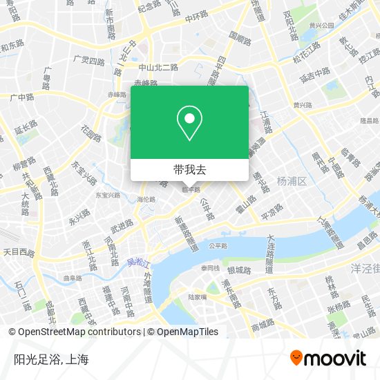 阳光足浴地图