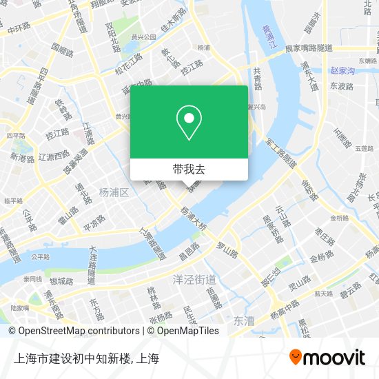 上海市建设初中知新楼地图