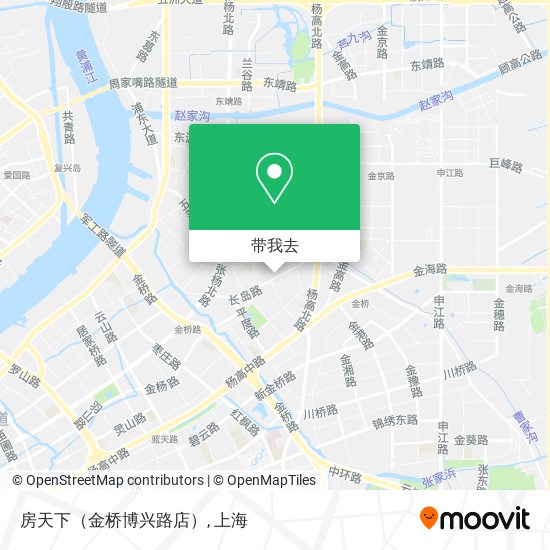 房天下（金桥博兴路店）地图