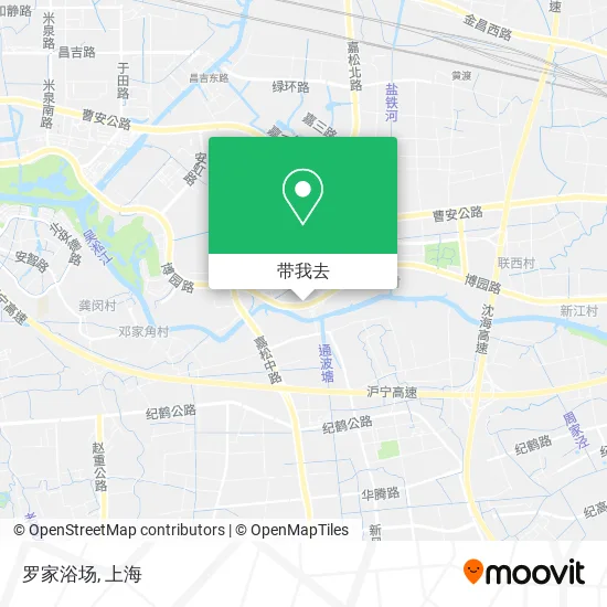 罗家浴场地图