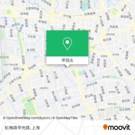 虹梅路华光路地图