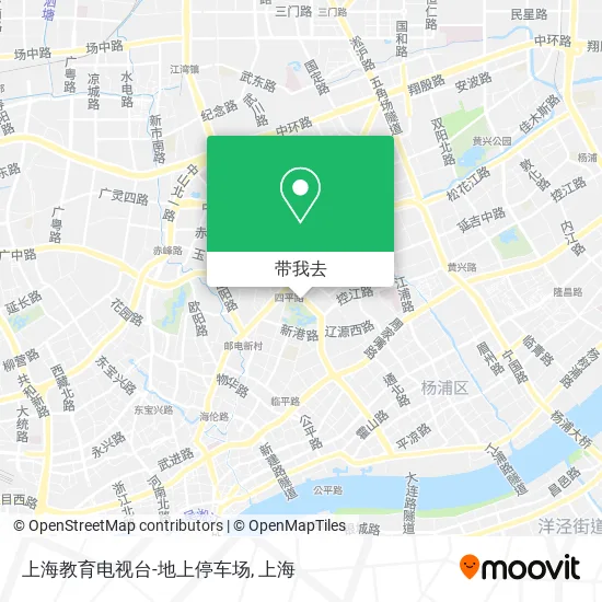 上海教育电视台-地上停车场地图