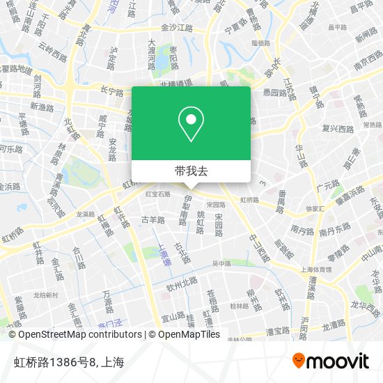 虹桥路1386号8地图