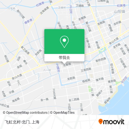飞虹北村-北门地图