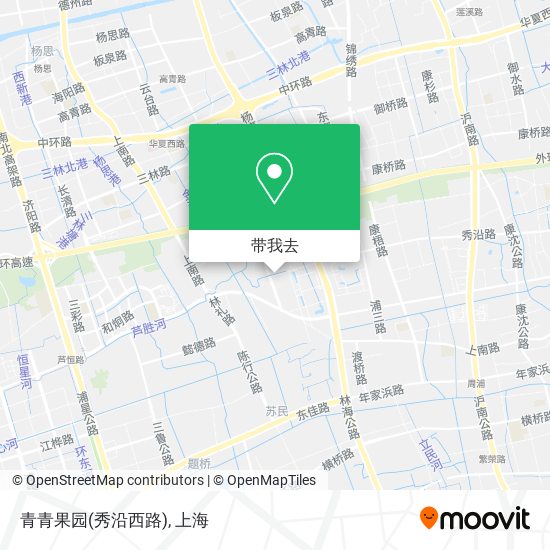 青青果园(秀沿西路)地图