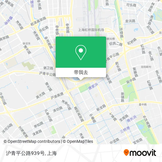 沪青平公路939号地图