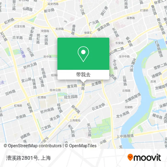 漕溪路2801号地图