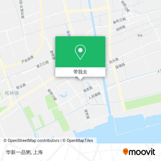 华新一品粥地图