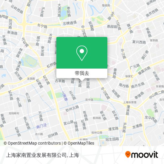 上海家南置业发展有限公司地图