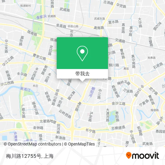 梅川路12755号地图