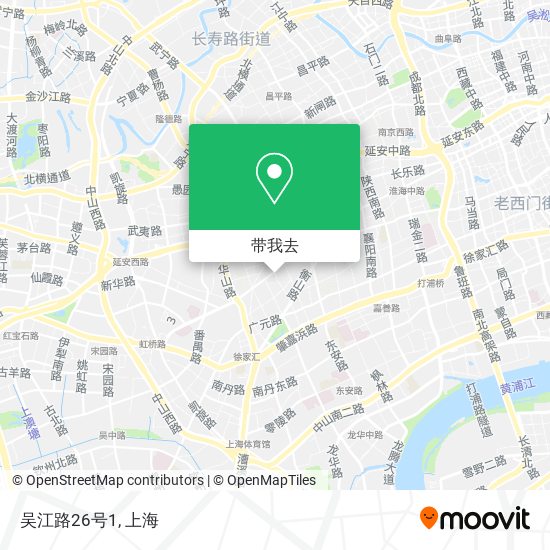 吴江路26号1地图