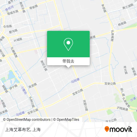 上海艾幕布艺地图