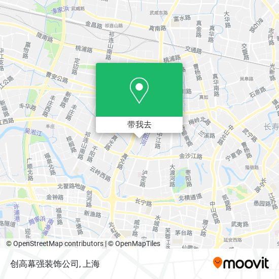 创高幕强装饰公司地图