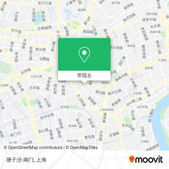 塘子泾-南门地图