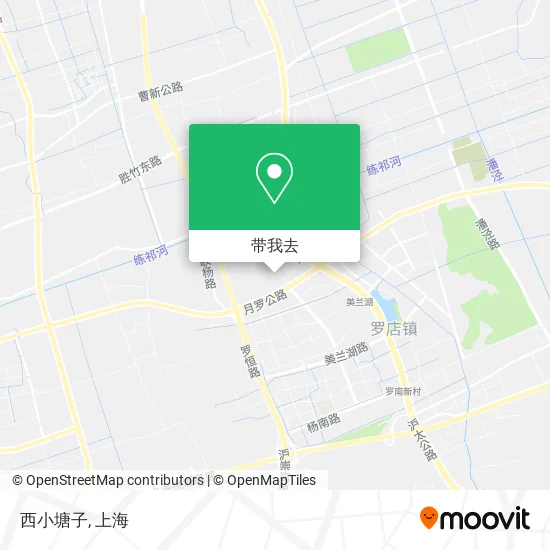 西小塘子地图