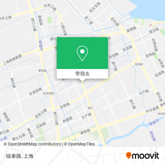 镇泰路地图