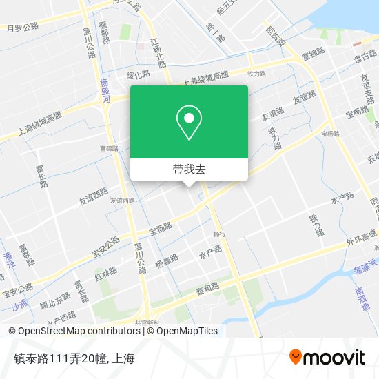 镇泰路111弄20幢地图
