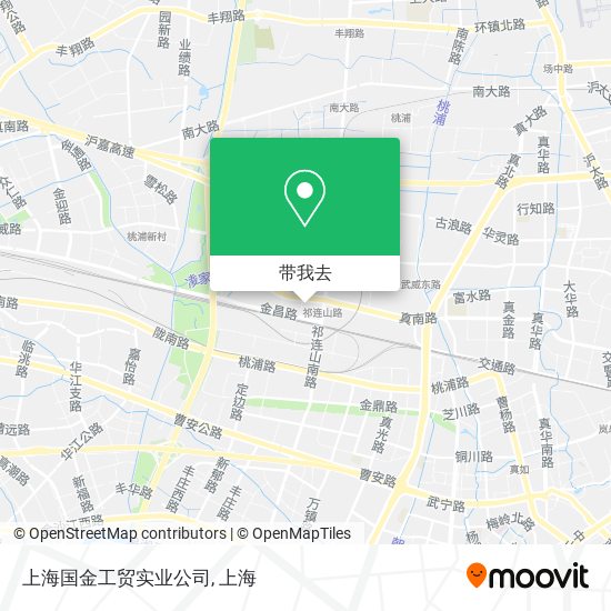 上海国金工贸实业公司地图