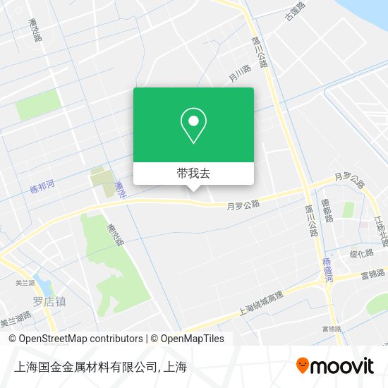上海国金金属材料有限公司地图