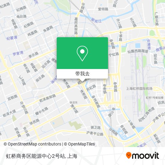 虹桥商务区能源中心2号站地图