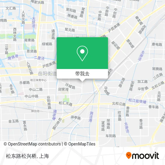 松东路松兴桥地图