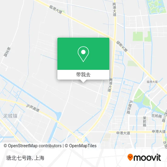 塘北七号路地图