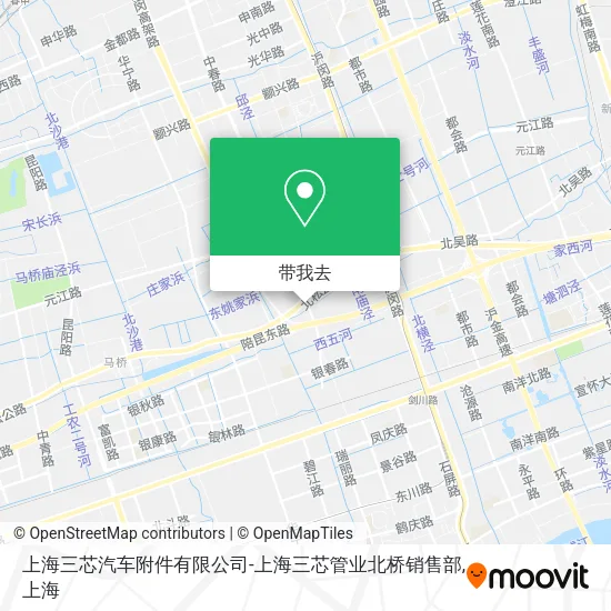 上海三芯汽车附件有限公司-上海三芯管业北桥销售部地图