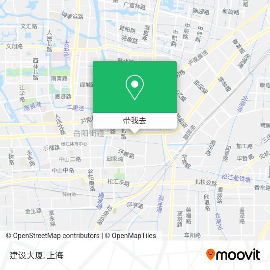 建设大厦地图