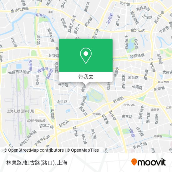 林泉路/虹古路(路口)地图