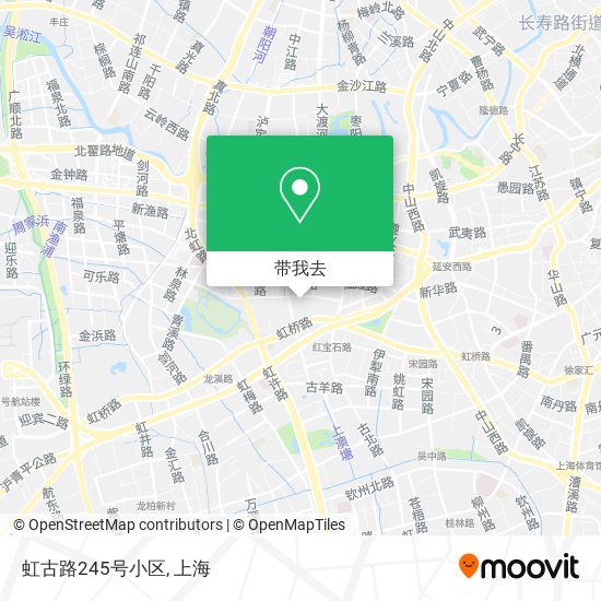 虹古路245号小区地图