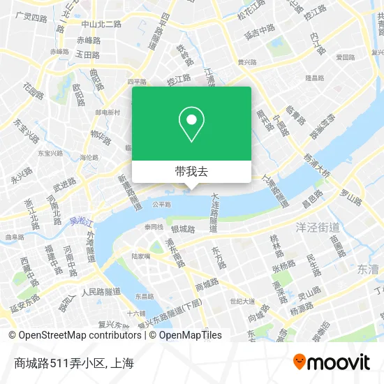 商城路511弄小区地图