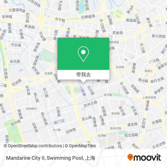 Mandarine City II, Swimming Pool地图