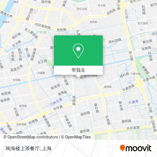 闽海楼上茶餐厅地图