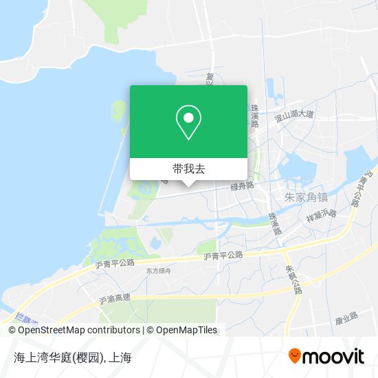 海上湾华庭(樱园)地图