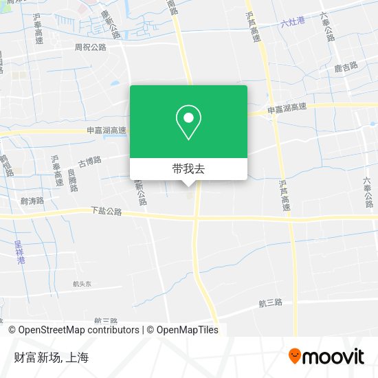 财富新场地图