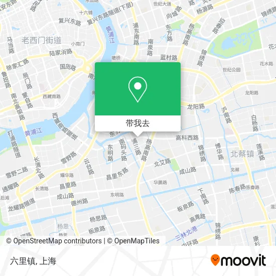 六里镇地图