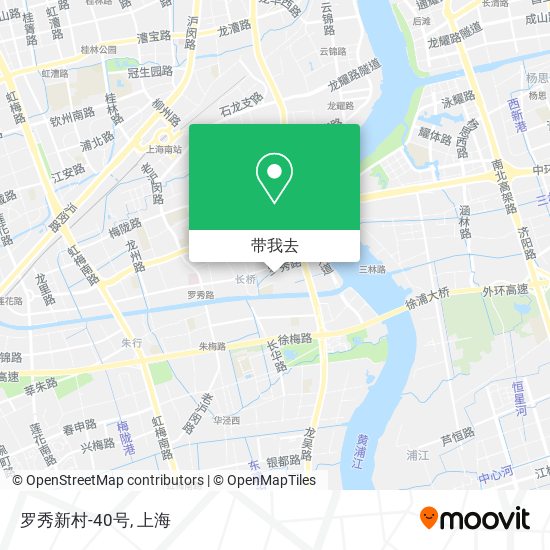 罗秀新村-40号地图