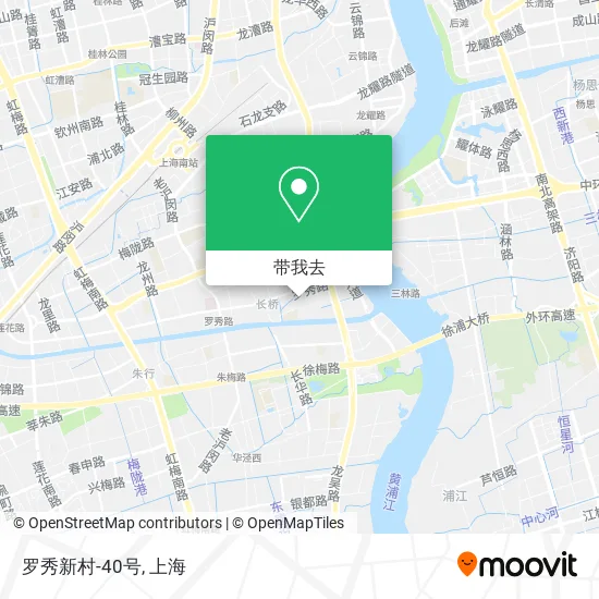 罗秀新村-40号地图