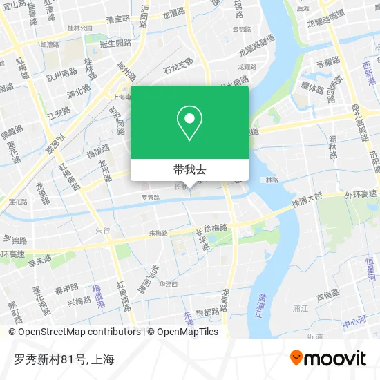 罗秀新村81号地图