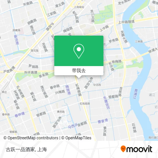 古跃一品酒家地图