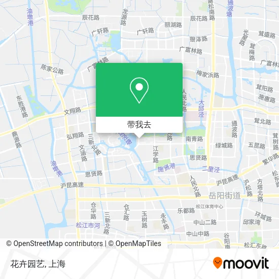 花卉园艺地图
