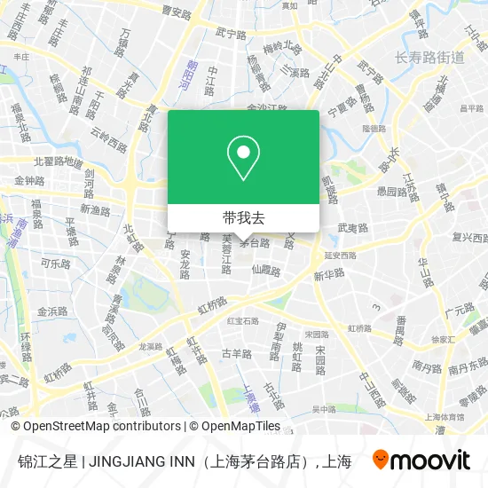 锦江之星 | JINGJIANG INN（上海茅台路店）地图