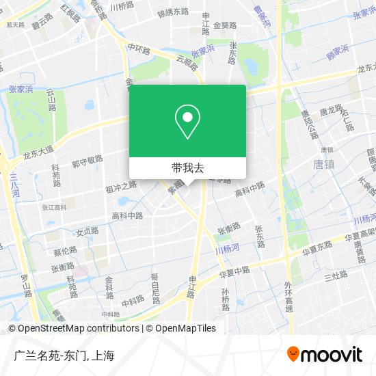 广兰名苑-东门地图